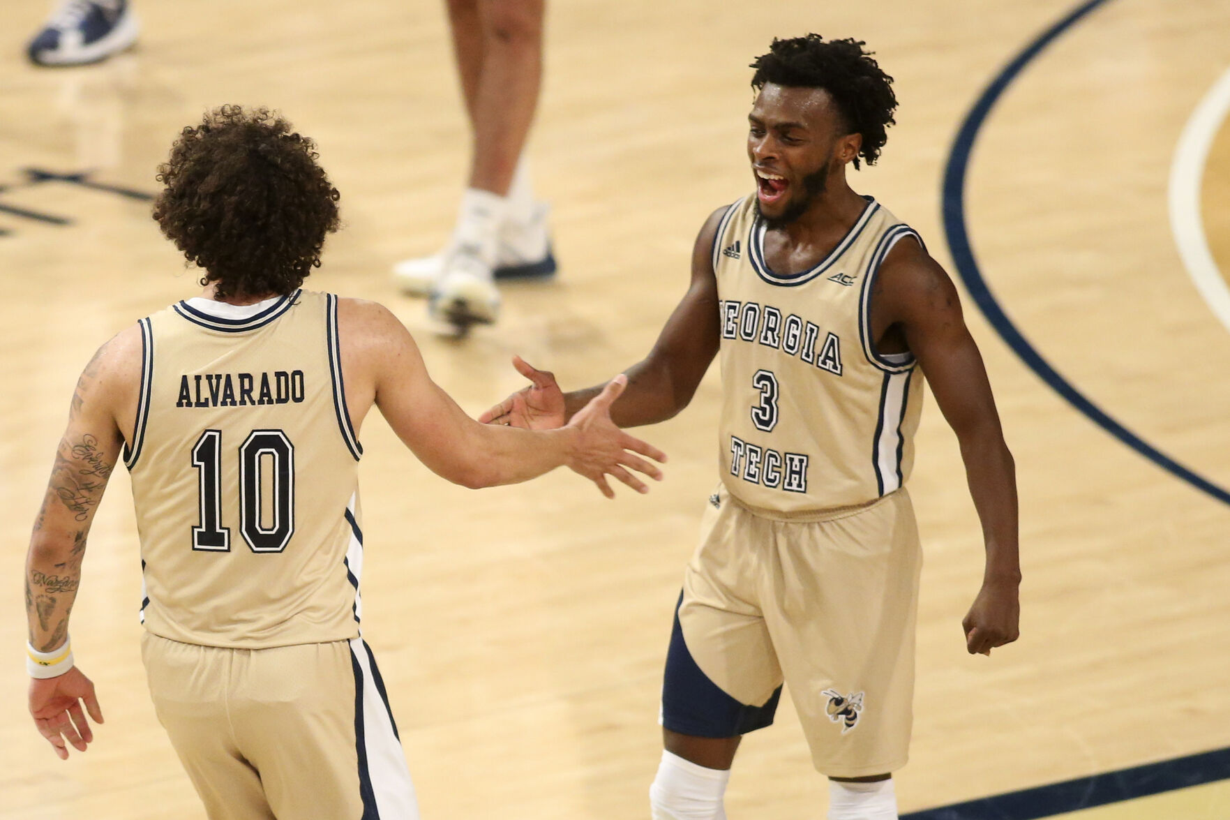 NCAA Basketball: North Carolina at Georgia Tech